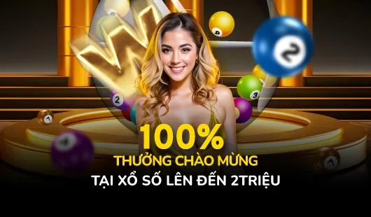 Thưởng chào mừng sảnh xổ số