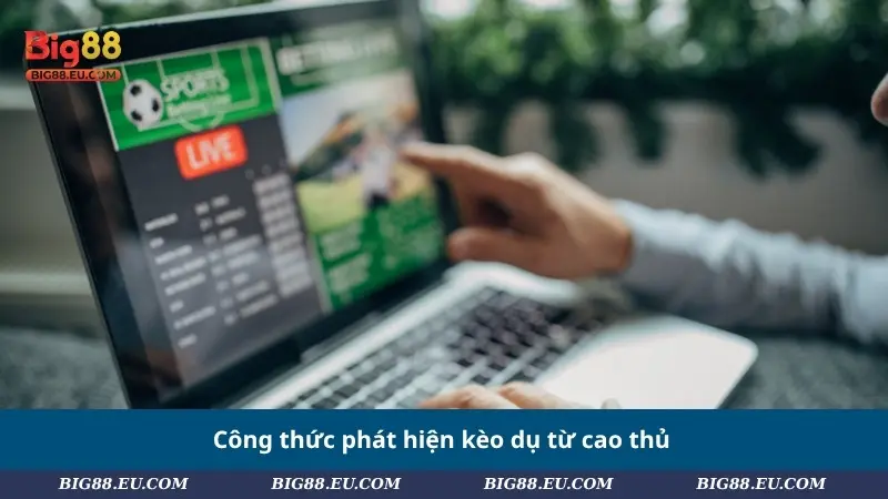 Công thức phát hiện kèo dụ từ cao thủ