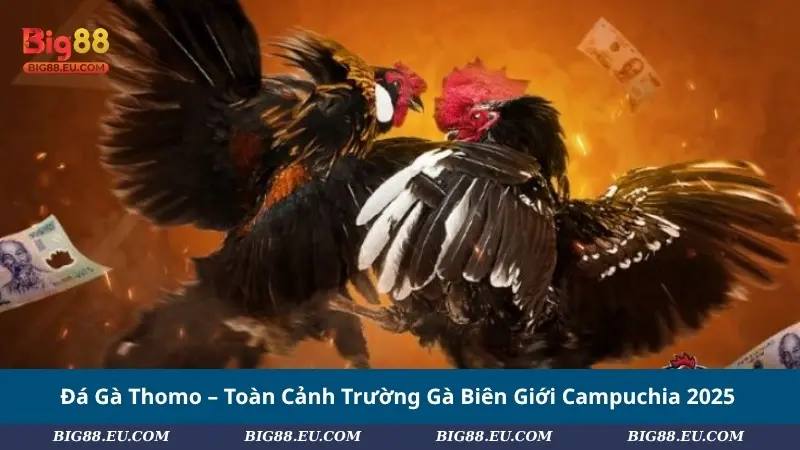 Đá Gà Thomo – Toàn Cảnh Trường Gà Biên Giới Campuchia 2025