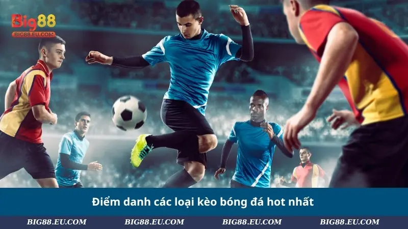 Điểm danh các loại kèo bóng đá hot nhất