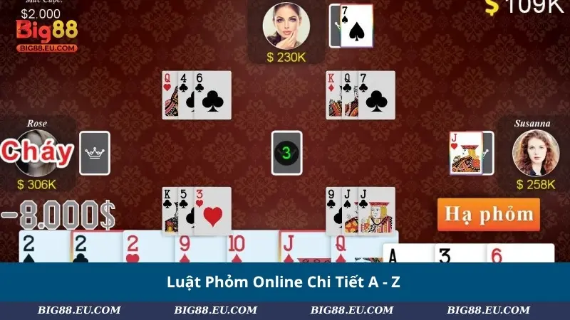 Luật Phỏm Online Chi Tiết A - Z