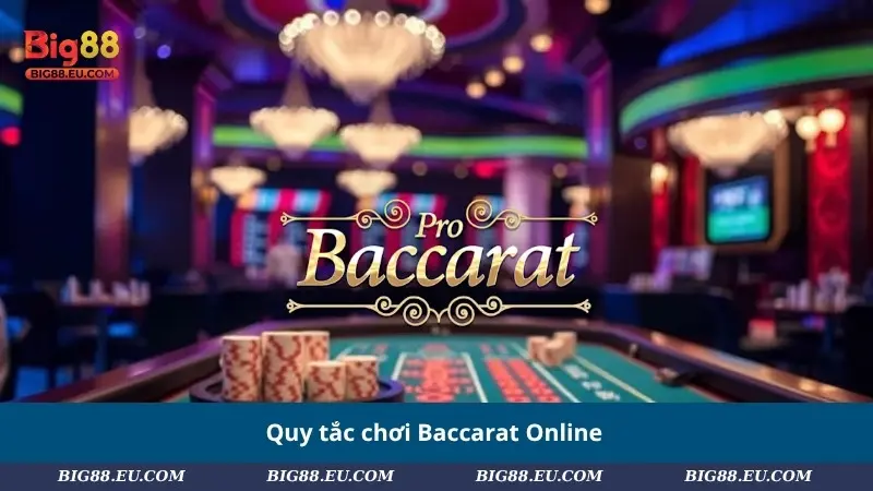 Quy tắc chơi Baccarat Online