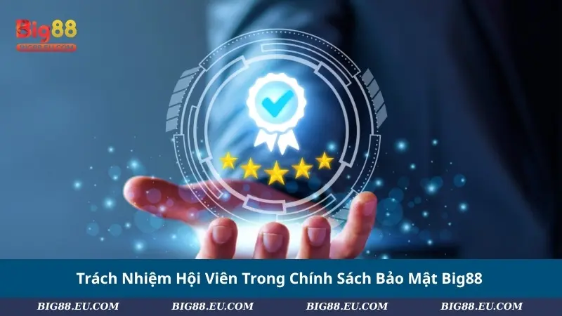 Trách Nhiệm Hội Viên Trong Chính Sách Bảo Mật Big88