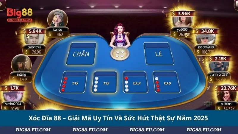 Xóc Đĩa 88 – Giải Mã Uy Tín Và Sức Hút Thật Sự Năm 2025